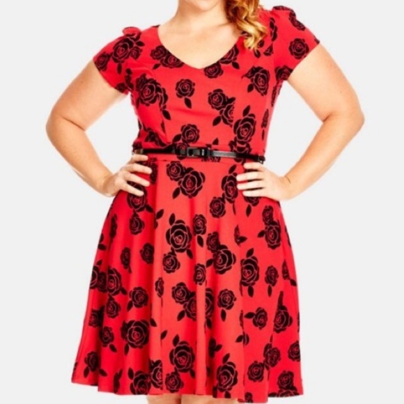 red city chic dress